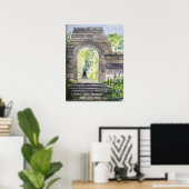 Rivington Gardens Archway Poster (Heimbüro)