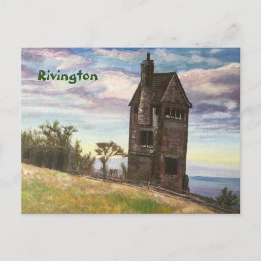 Rivington Pigeon Tower Postkarte (Vorderseite)