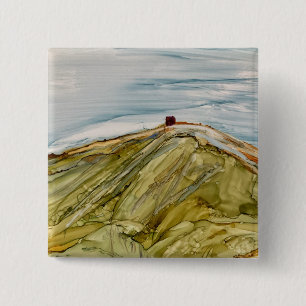 Rivington Pike Horwich Castle Button