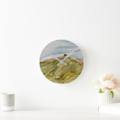 Rivington Pike Horwich Castle Runde Wanduhr (Zuhause)