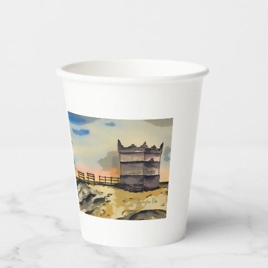 Rivington Pike Lookout Tower Pappbecher (Vorderseite)
