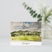Rivington Winter Hill Landscape Postcard Postkarte (Stehend Vorderseite)