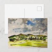 Rivington Winter Hill Landschaft Postkarte (Vorne/Hinten)