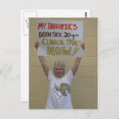 Rivka clinical trials Now Postcard Postkarte (Vorne/Hinten)