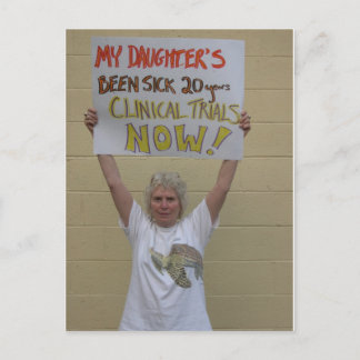 Rivka clinical trials Now Postcard Postkarte