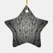 Rivula am Sandstrand Keramik Ornament (Hinten)