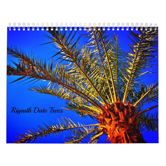 Riyadh Date Trees Kalender (Titelbild)