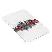 Riyadh Saudi Arabia Skyline Magnet (Rechte Seite)