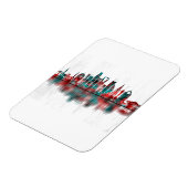 Riyadh Saudi Arabia Skyline Magnet (Linke Seite)