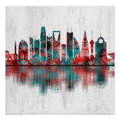 Riyadh Saudi Arabia Skyline Poster (Vorderseite)