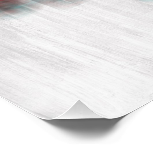 Riyadh Saudi Arabia Skyline Poster (Ecke)