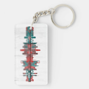 Riyadh Saudi Arabia Skyline Schlüsselanhänger