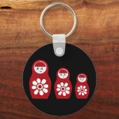 Riyah-Li Designs Nesting Doll Three Schlüsselanhänger (Vorderseite)