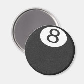 Riyah-Li Designs Vintag 8 Ball Magnet (Vorderseite/Rückseite)