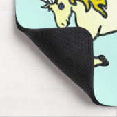 Riyah-Li entwirft den Regenbogen, der Unicorn Mousepad (Ecke)