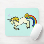 Riyah-Li entwirft den Regenbogen, der Unicorn Mousepad (Mit Mouse)