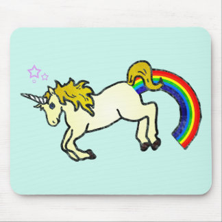 Riyah-Li entwirft den Regenbogen, der Unicorn Mousepad
