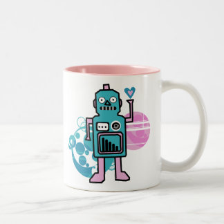 Riyah-Li entwirft Roboter Zweifarbige Tasse