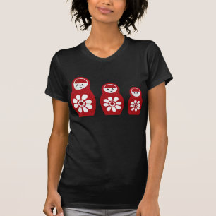 Riyah-Li entwirft Verschachtelungs-Puppe drei T-Shirt