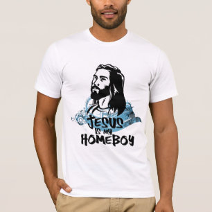 Riyah-Li Entwürfe Jesus ist mein Homeboy T-Shirt