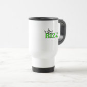RIZZ 40 Milestone Birthday Crown Coffee Mug Reisebecher (VorderseiteRechts)