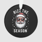 Rizz Alberne Weihnachtsfeier Weihnachten Der Weihn Ornament (Vorderseite)