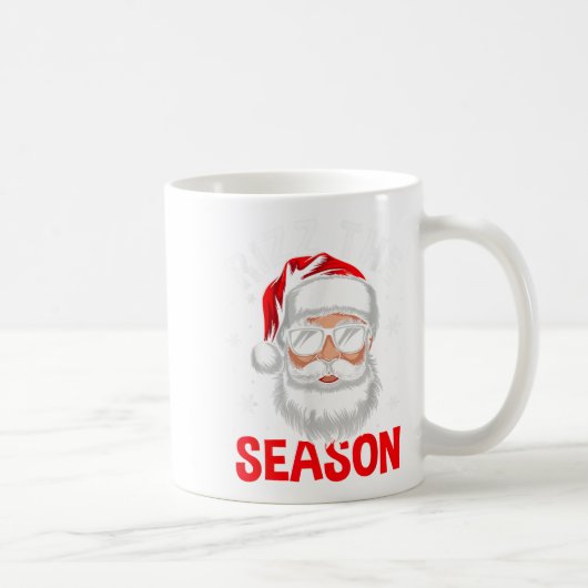 Rizz Die Jahreszeit Albern Weihnachten Weihnachtsm Kaffeetasse (Rechts)