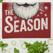 Rizz Die Jahreszeit Weihnachtsmann Rizzmas Funny X Geschirrtuch (Gefaltet)