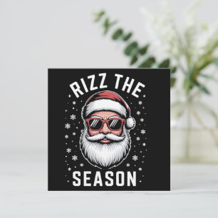 Rizz die Saison alberner Weihnachten lustiger Sant