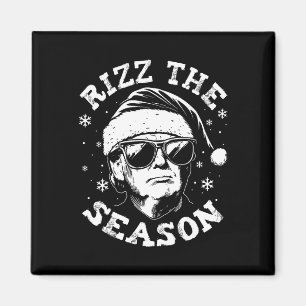 Rizz Die Saison Lustiger Trump Frohe Weihnachten S Magnet