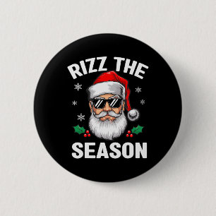Rizz Die Saison Santa Kinder Teenager Jungen Lusti Button
