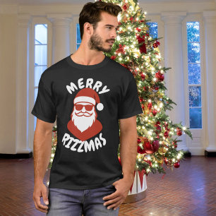 Rizz Die Saison Trendy Weihnachten Santa T-Shirt