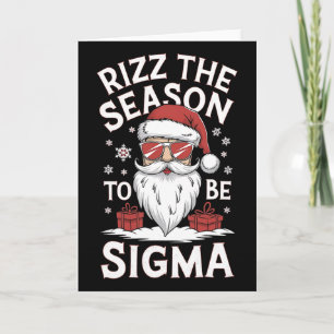 Rizz Die Saison Um Sigma Gen Alpha Lustiges Meme C Karte