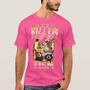 Rizz Em mit dem Tism Animals Autistic 90S Bootleg T-Shirt