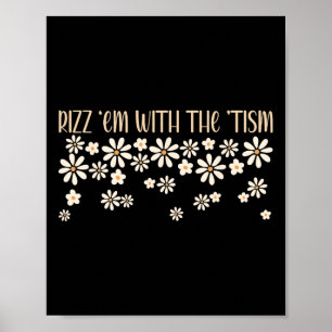 Rizz Em Mit Dem Tism Sonderpädagogik Autismus Awa Poster