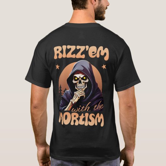 Rizz’em mit Mortismus vorne und hinten T-Shirt (Rückseite)