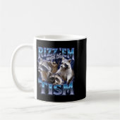 Rizz Em With The Tism Racoon For Men, Women, And K Kaffeetasse (Links)