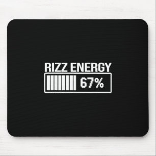 Rizz Energie bei 67 Lustiges Six Seven Gen Alpha M Mousepad