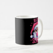Rizz The Season Funny Christmas Pajamas Rizzler Sa Kaffeetasse (VorderseiteRechts)