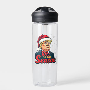 Rizz The Season Funny Trump Weihnachten Weihnachte Trinkflasche