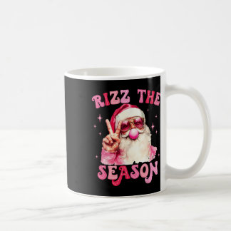 Rizz The Season Santa Pink Blase Gum Rizzmas Chri Kaffeetasse