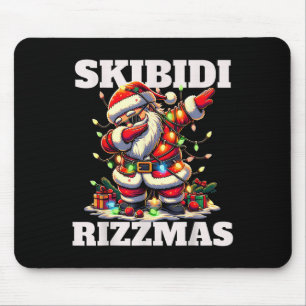 Rizz Weihnachten Santa Lustiges Xmas Gen Alpha Ski Mousepad