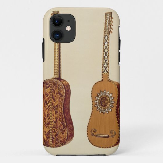 Rizzio Gitarre, "von den Musikinstrumenten" Case-Mate iPhone Hülle (Rückseite)