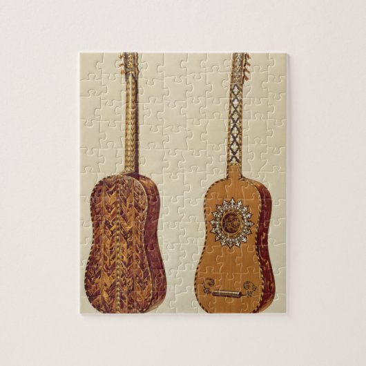Rizzio Gitarre, "von den Musikinstrumenten" Puzzle (Vertikal)