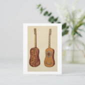 Rizzio Guitar, aus "Musikinstrumenten" (Farbe) Postkarte (Stehend Vorderseite)