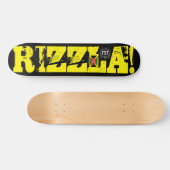 RIZZLA ! Skateboard, 7¾" Deck Skateboard (Horizontal)
