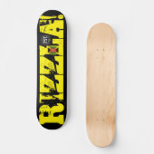 RIZZLA ! Skateboard, 7¾" Deck Skateboard (Vorderseite)