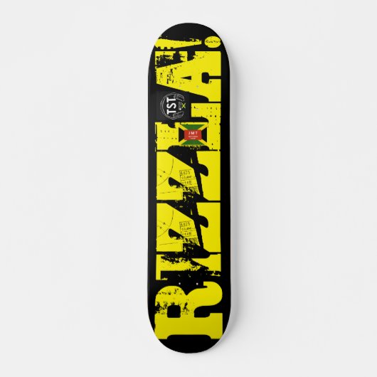 RIZZLA ! Skateboard, 7¾" Deck Skateboard (Vorne)
