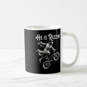 Rizzler bekommt Luft Lustiger Rizz Er ist Rizzin J Kaffeetasse