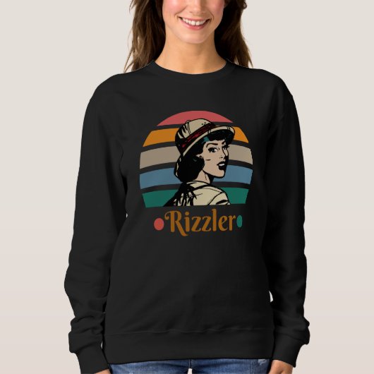 Rizzler Gen Z Urban Slang Sweatshirt (Vorderseite)